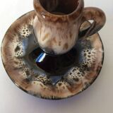 Vallauris Vintage ceramic candle holder