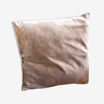 Velvet cushion cover brown / chocolate color