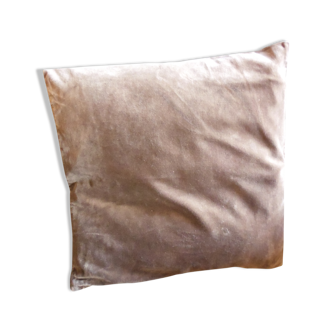 Velvet cushion cover brown / chocolate color