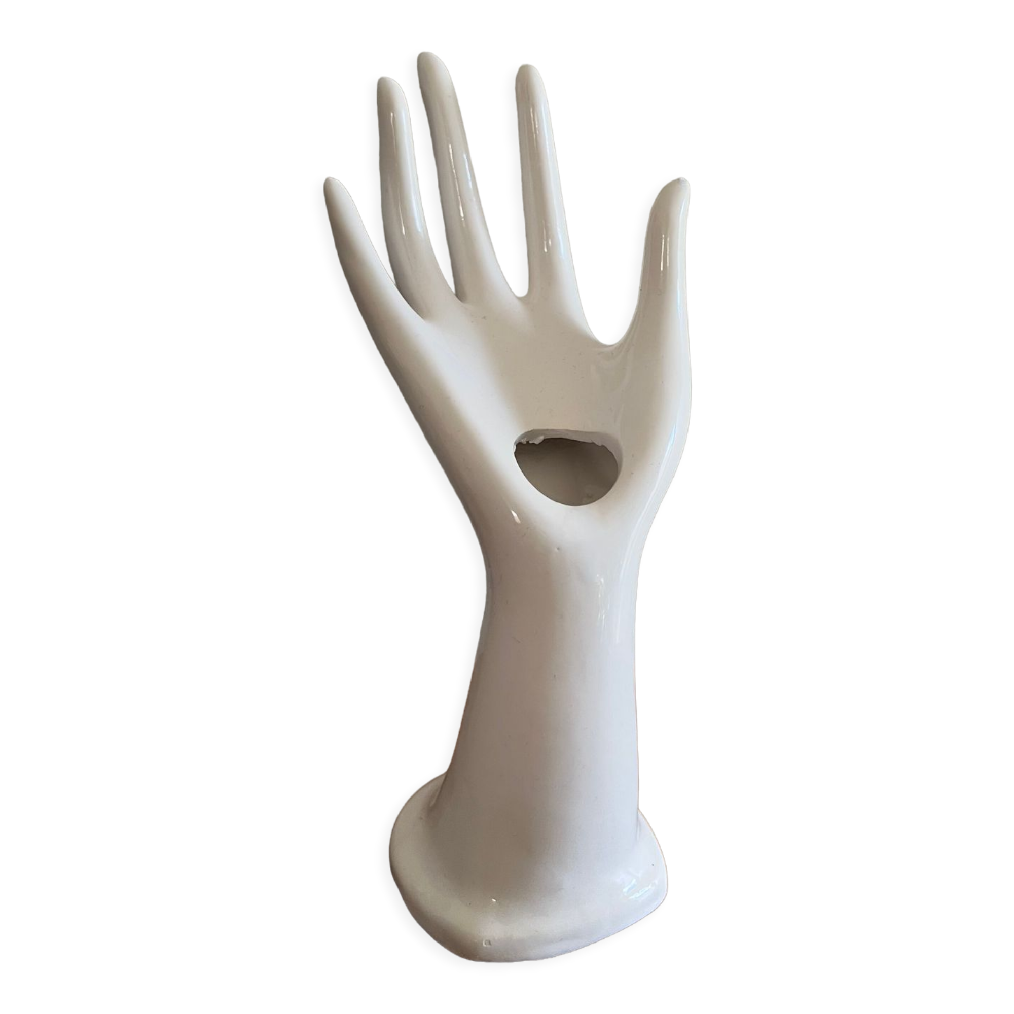 Hand ring vase vintage soliflore