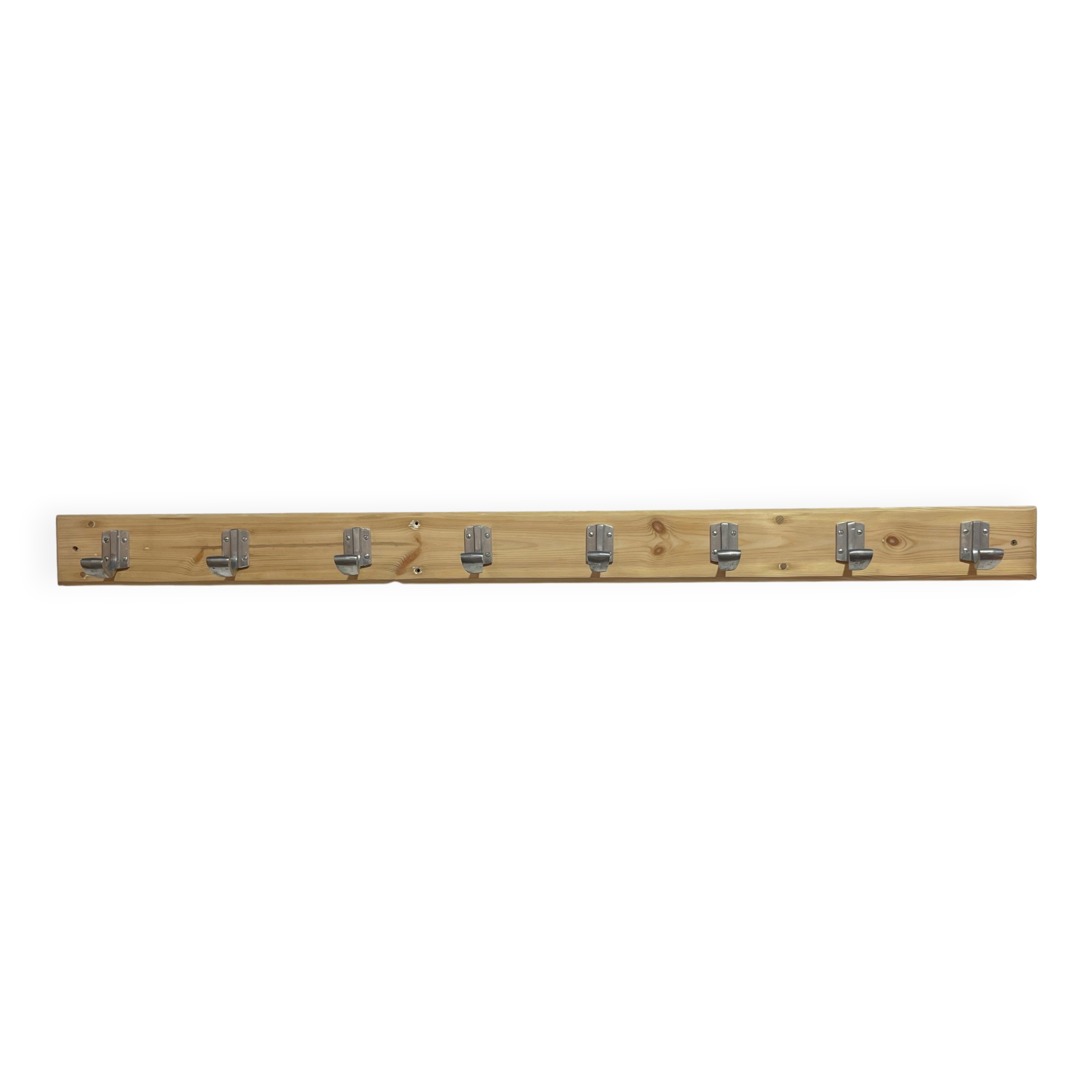 Vintage wall coat rack from the 1960s.