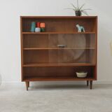 Libena 1960 glass display cabinet / bookcase