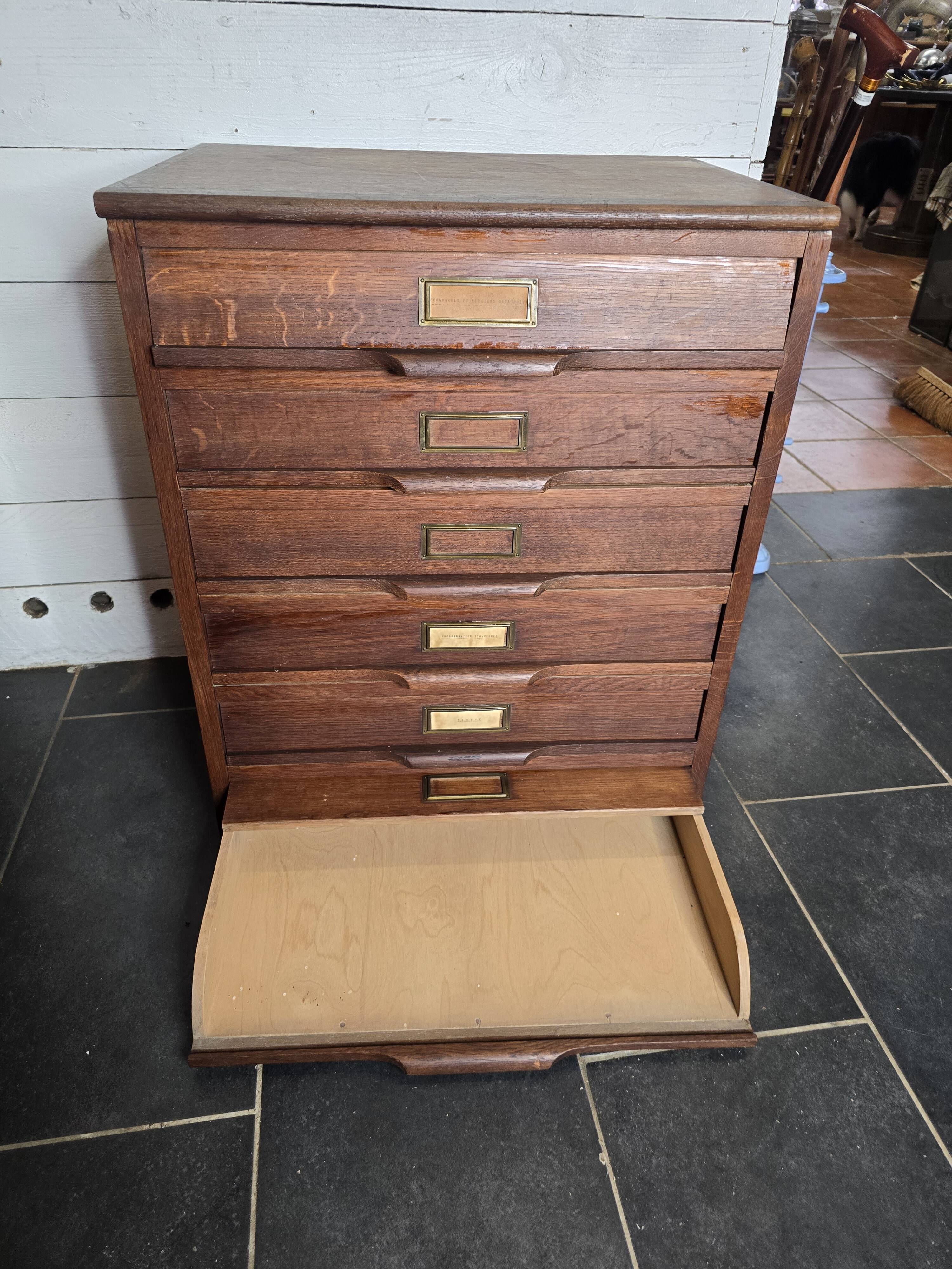 Oak paper loom furniture