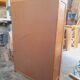 Vintage light sliding cabinet 50s