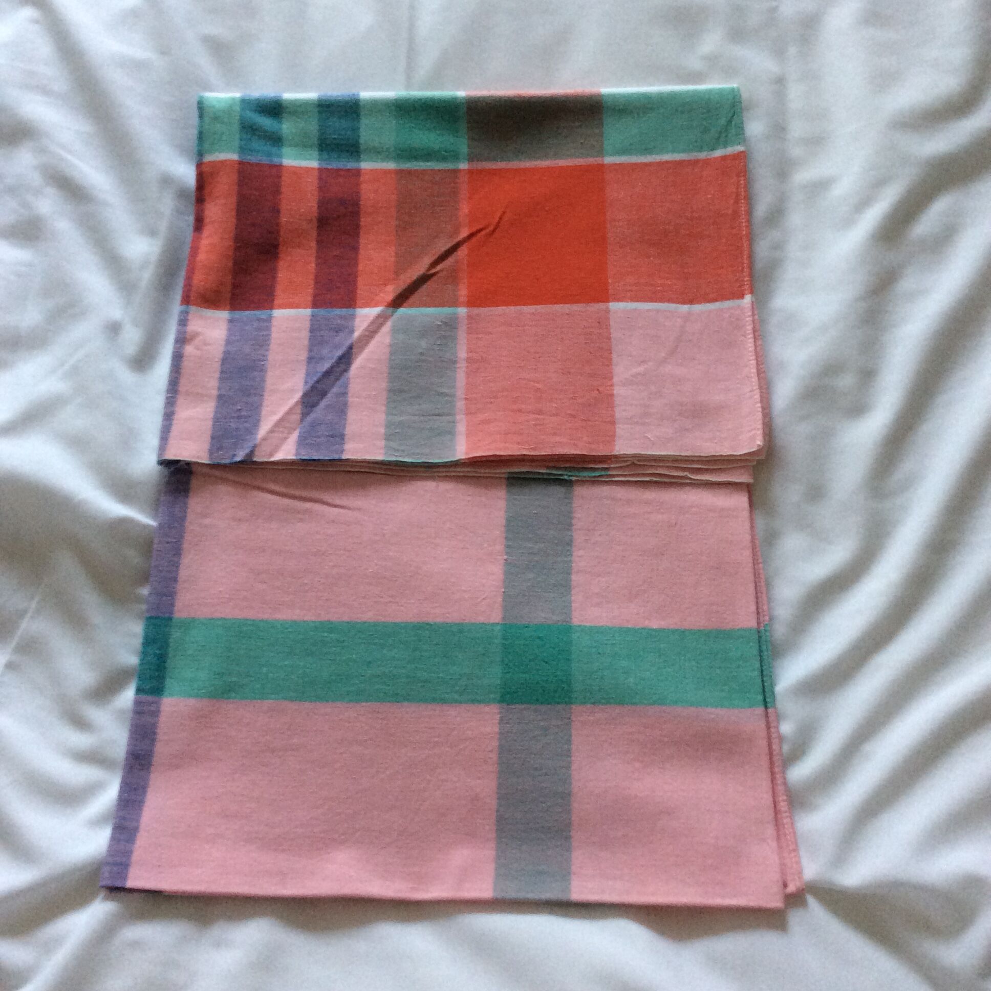 Cotton tablecloth - vintage