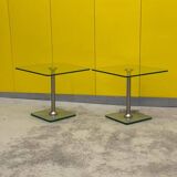 Draenert allegro 1011 glass side tables – set of 2  (price is for one )