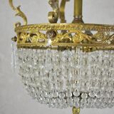 Napoleon-style tassel chandelier