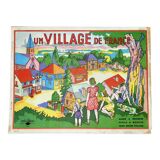 Illustration "a village in France" Volumétrix