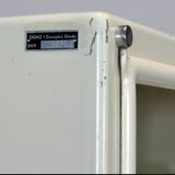 Iron medical showcase of kovona, 1950's