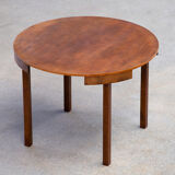 Table set and built-in chairs (x4) Vintage Scandinavian 1960