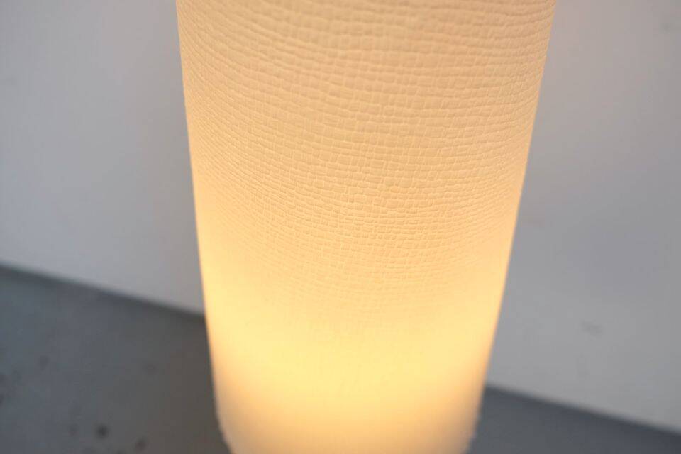 Vintage 1960s floor lamp, retro Mid-Century style.