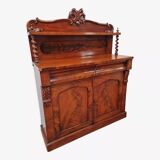 Small English mahogany buffet - 1920s