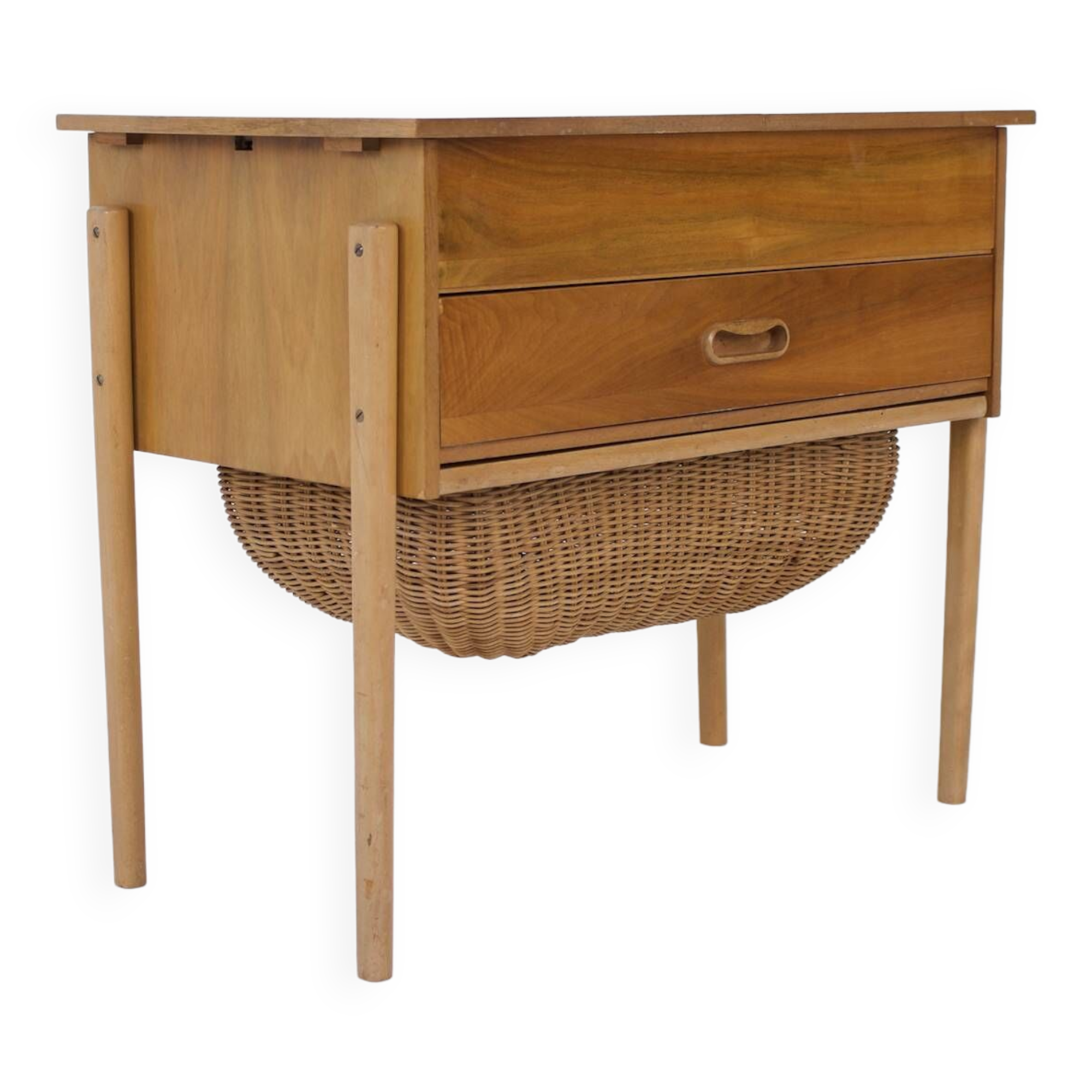 Scandinavian sewing worker