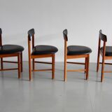 Set de 4 chaises  No. 4103  en teck de McIntosh 1960s