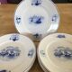 Série de 11 assiettes plates, faïence hollandaise, début XX