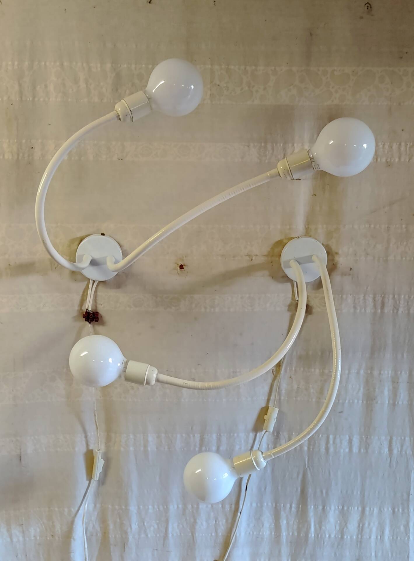 XL double articulated wall lights design Space-age - 1970s