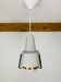 Suspension opaline et laiton style scandinave années 60
