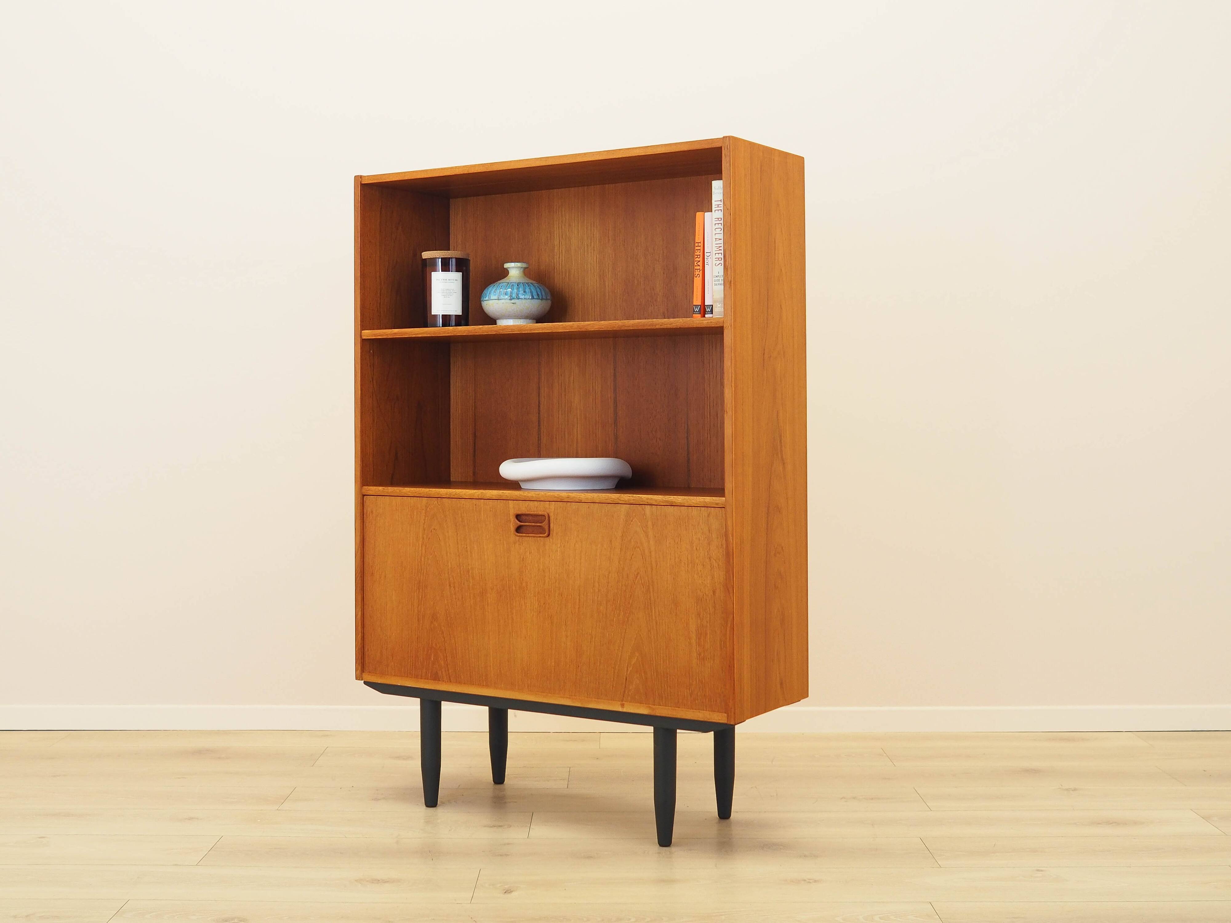 Teak bookcase, Danish design, 1970s, made in Denmark