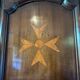 “Large regional 18th-century walnut inlaid wardrobe”