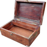 Ancient chest sculpte brass handles india