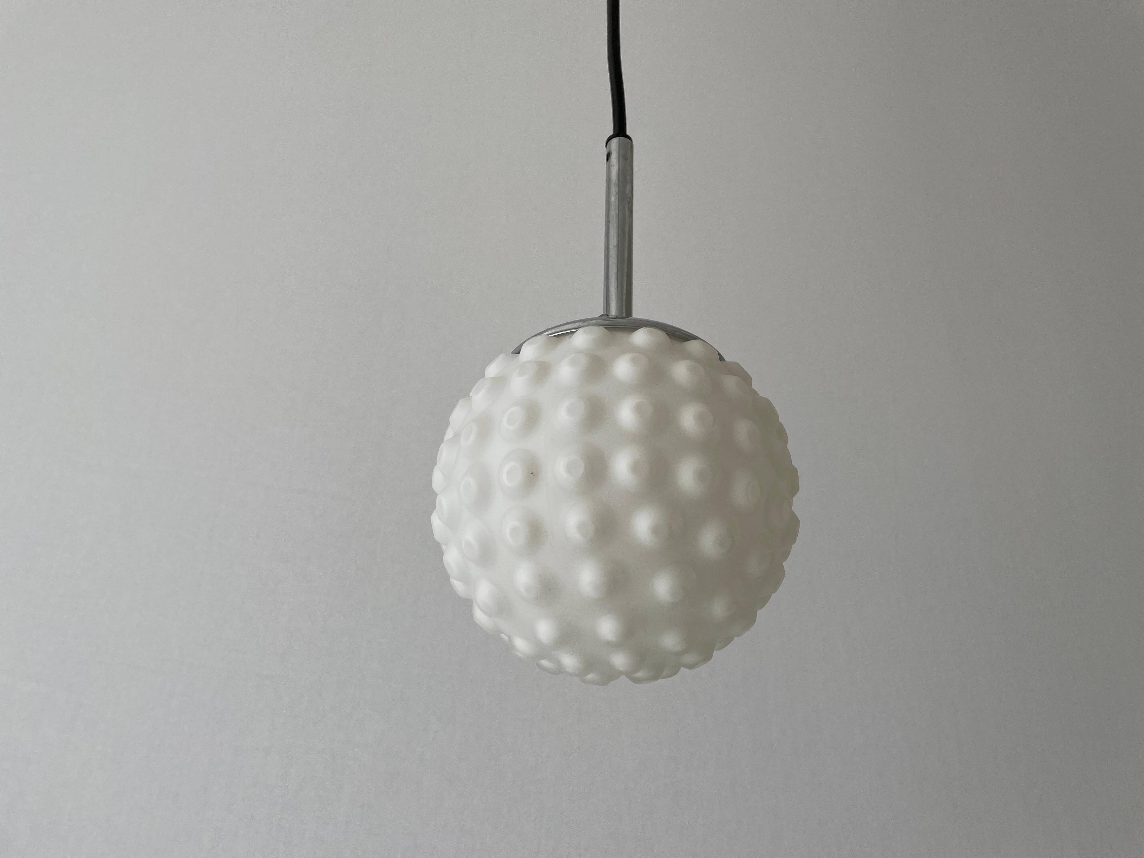 Small Ball and Ball glass ceiling light by Rolf Krüger for Staff, 1970s, Germany.