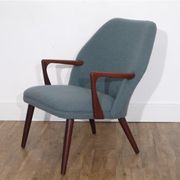 Fauteuil design danois vintage en teck 1960