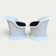 Paire de fauteuils Popptorp design K.& M. Hagberg pour Ikea 1990