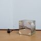 1960s Cubosfera table lamp by Alessandro Mendini for Fidenza Vetraria