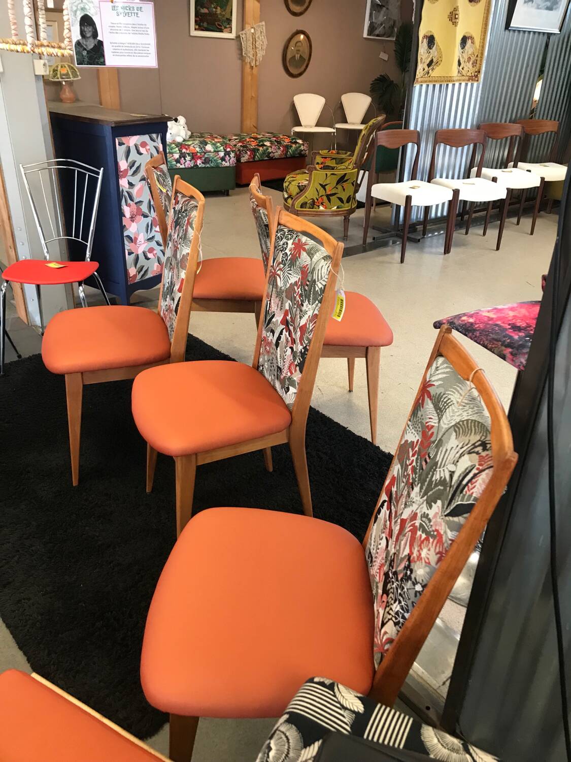 Scandinavian chairs from the 1970s