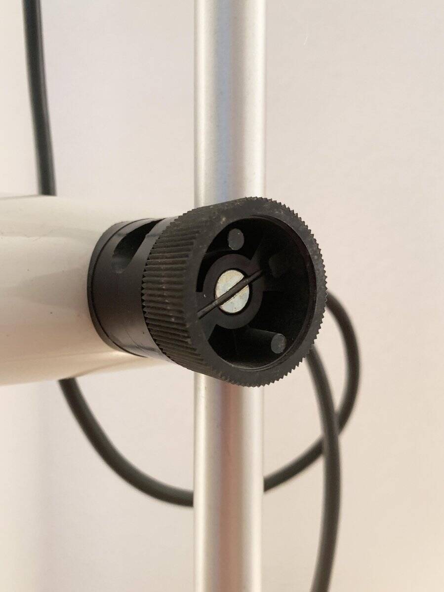 Floor lamp from the mid-century German GDR space age by Narva.