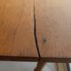 Table de ferme pieds tournés