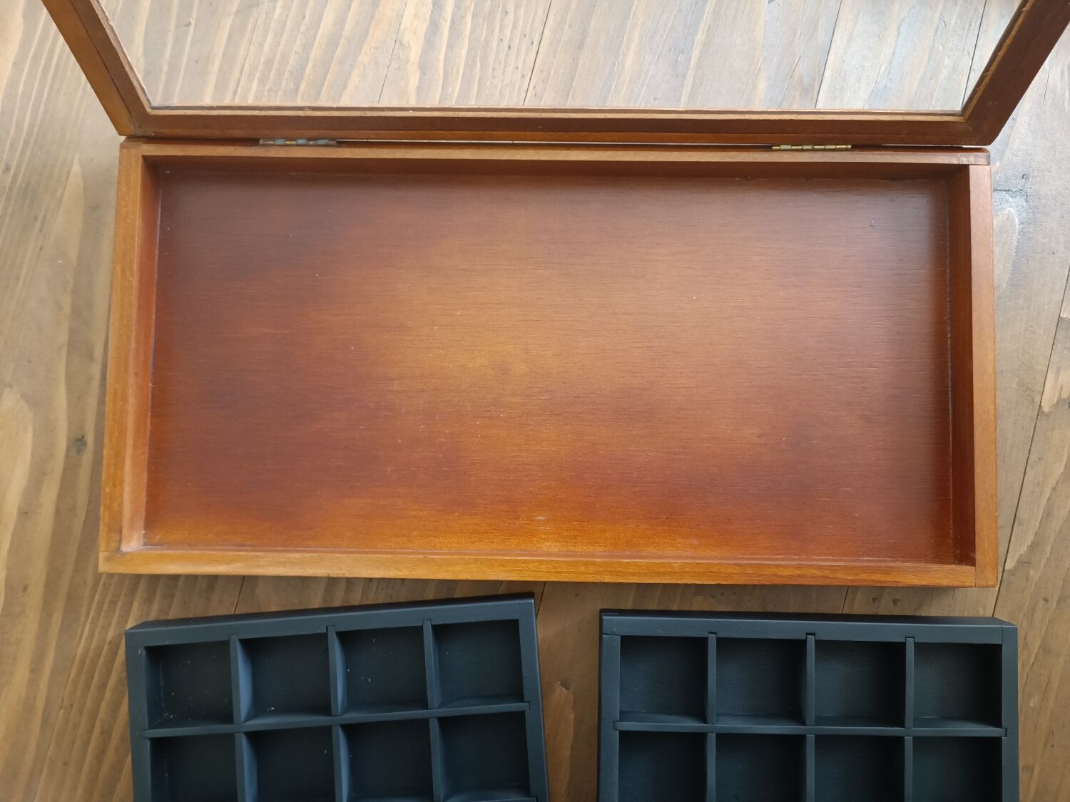 Wooden medal showcase