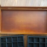 Wooden medal showcase