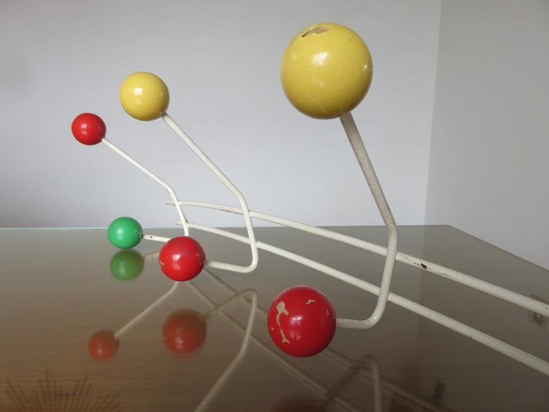 Coat door 8 patères balls color 50 60