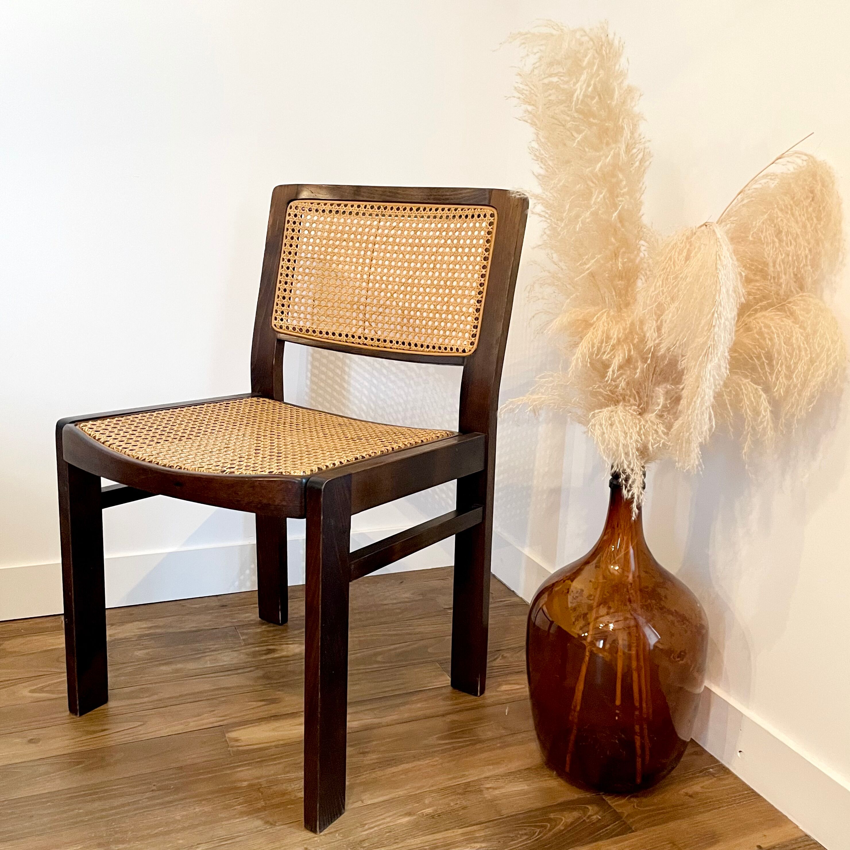 Set of 4 Baumann chairs 70s