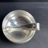 3183 – Christofle 20th century sugar bowl and tongs, this sugar bowl and tongs from the Maison