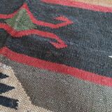 Kilim rug in jute and cotton. 125cm x 195cm