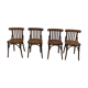 Lot 4 chaises de bistrot
