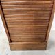 Oak curtain cabinet 20th century office furniture