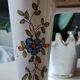 Vintage ewer design Martres Tolosane/Decor Moustiers earthenware. Produced in "Limited Edition"
