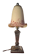 nickel lamp 1900 chiseled, glass paste eggshell and fuchsia 40x9 magnificent