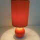 Lampe vintage orange 70's