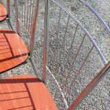 4 chaises MDJ  sixties seventies