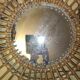 Vintage rattan mirror