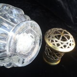 Old glass shepherd lamp