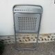 Set of five folding chairs