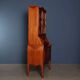 Vintage trumeau in mahogany veneer, Italy, 1950s.