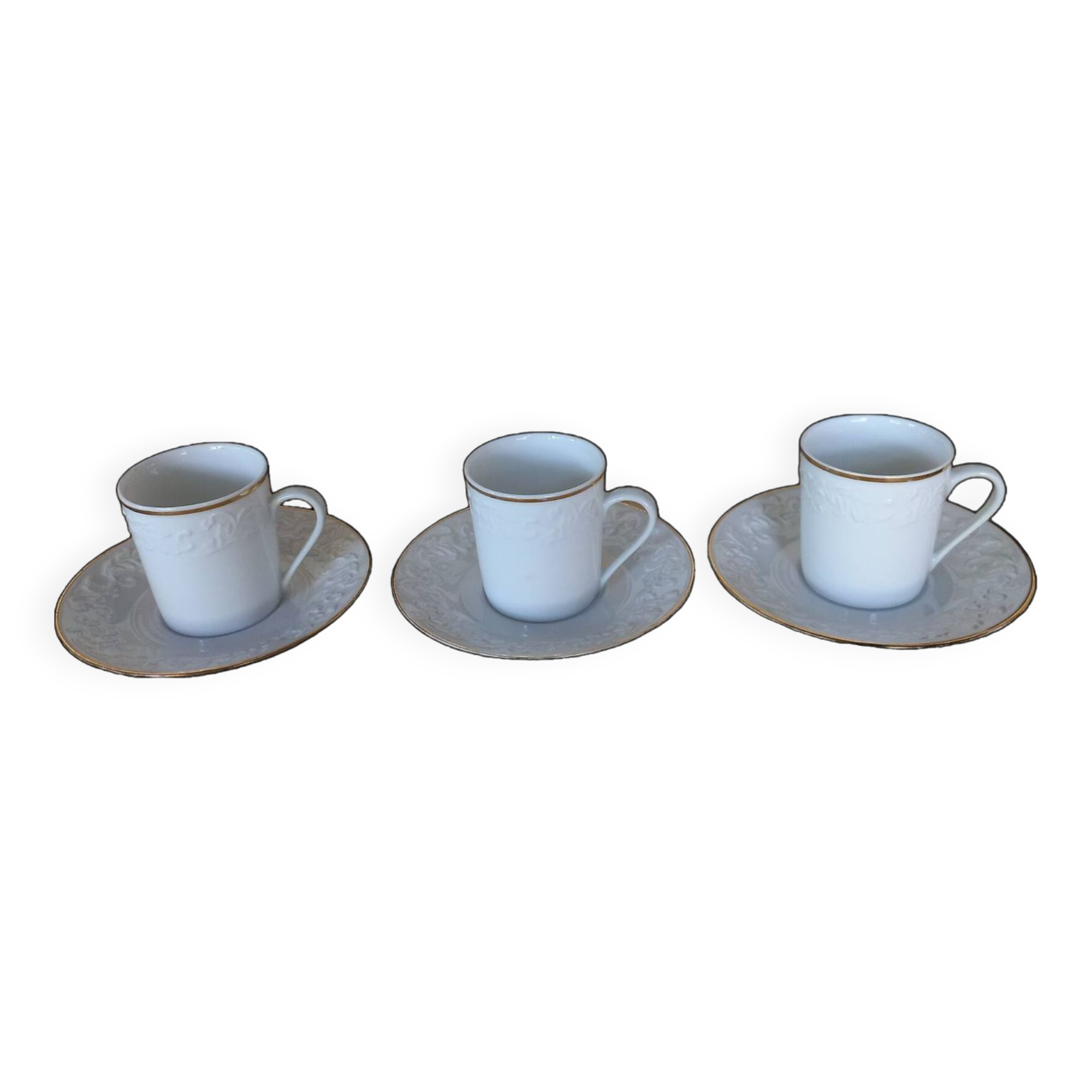 Limoges porcelain cups