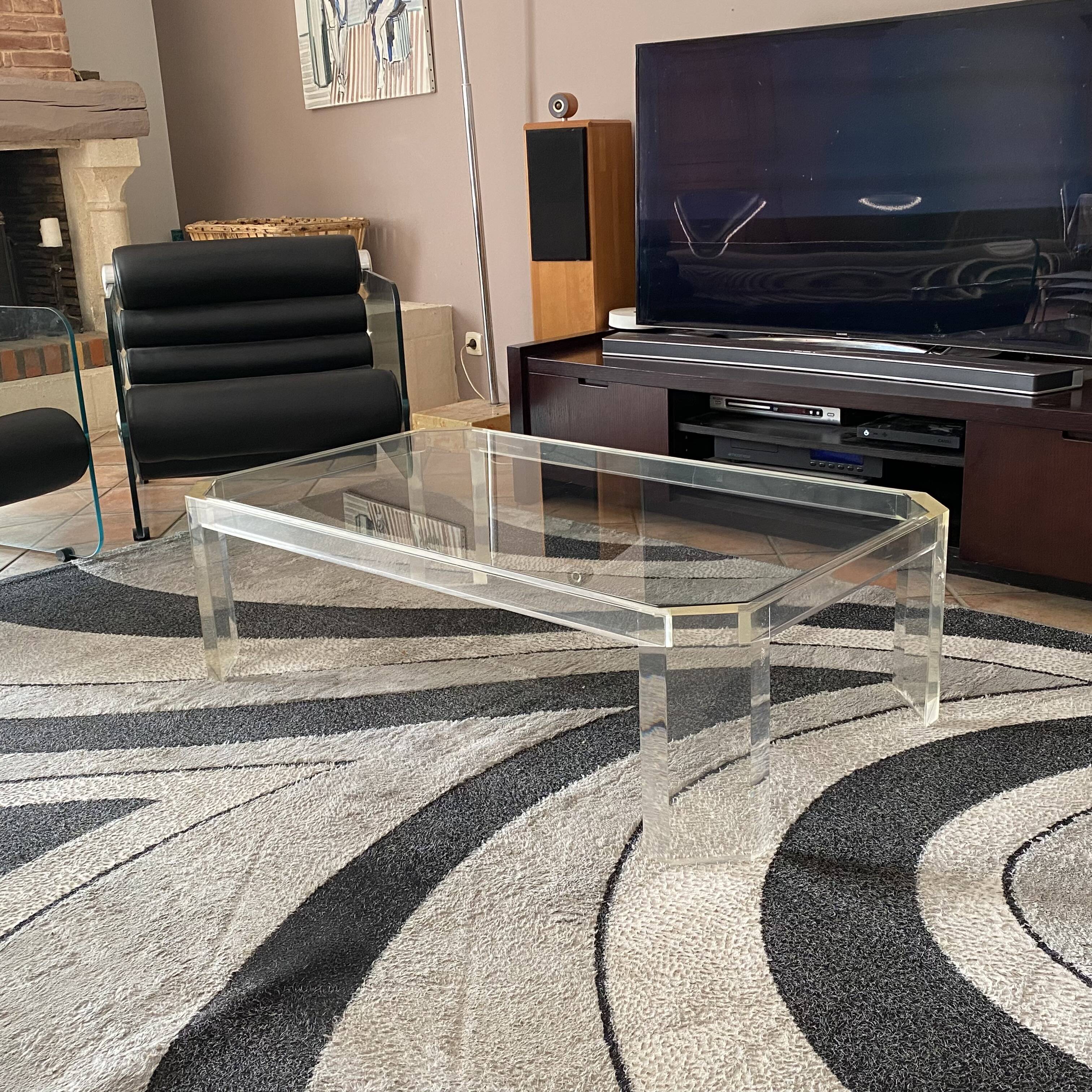 Athena coffee table by David Lange. 1970. 120x70.