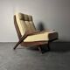 Midcentury Brazilian modernist lounge easy chair by Acacia Gil Borsoi,1950s